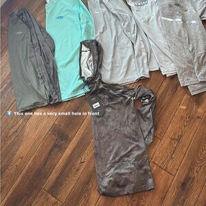 Aftco boys Long Sleeve Performance Shirts